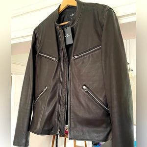 7 For All Mankind Leather Jacket - Unworn